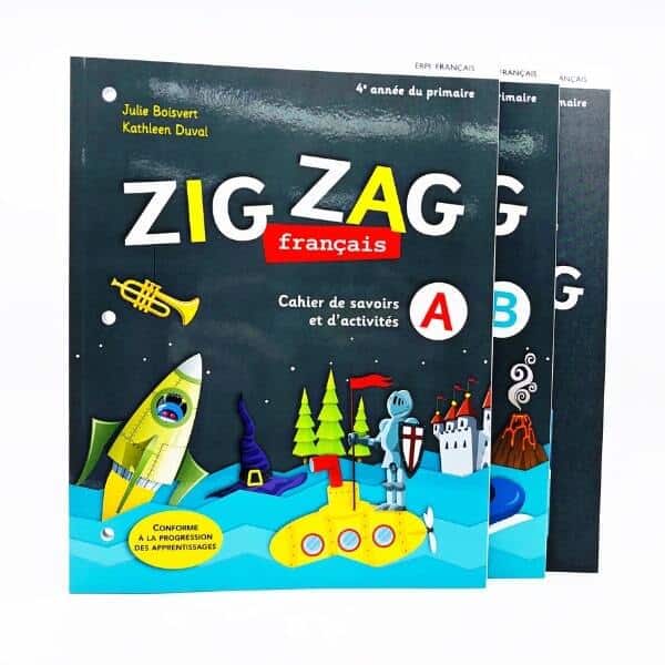 ZIG ZAG 4e Année - Papeterie Gilbert / JEUX A&G