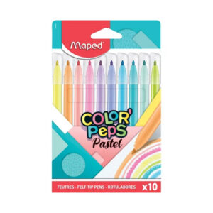 Marqueurs lavables pastel (10)