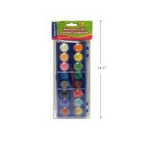 Ensemble de peinture 16 pastilles et 1 pinceau