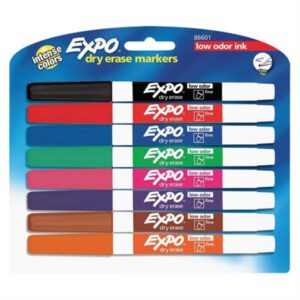 Marqueurs effaçables à sec Expo pointe fine (8)