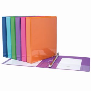 Cartable-RELIURE AVEC POCHETTES DE PRÉSENTATION 1 po