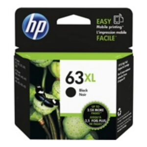 Cartouche d'encre HP 63XL noir