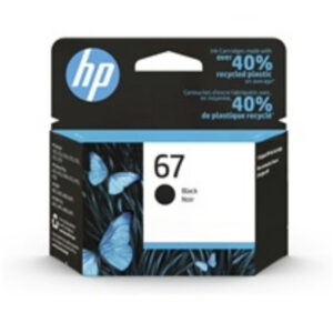 Cartouche d'encre HP 67 noir