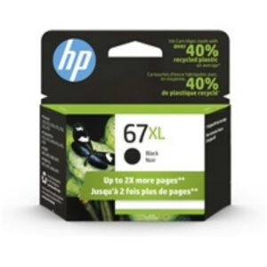 Cartouche d'encre HP 67XL noir