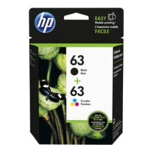 Cartouche d'encre HP 63 noir et couleur