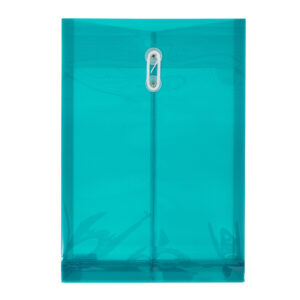 geocan enveloppe de plastique verticale translucide vert