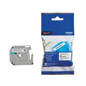 Ruban d&rsquo;étiquette P-touch non laminé blanc 9 mm (M-K221)