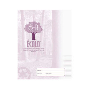 GRAND CAHIER D'ÉCRITURE ÉCOLO #6B