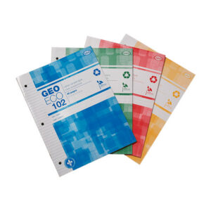 GRAND CAHIER D'EXERCICES GEOECO #102 Ligné 7-8mm (8 1/2x11)