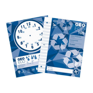 GRAND CAHIER D’EXERCICES GEOECO #105 Interligné (8 1/2x11)