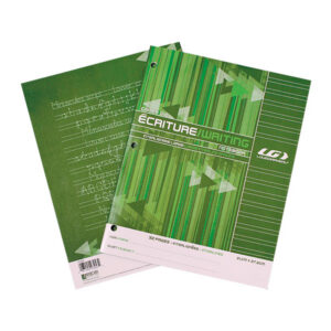 CAHIER D'ÉCRITURE Louis Garneau