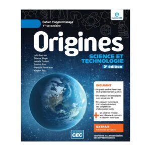 Origines - Sciences - 1re secondaire
