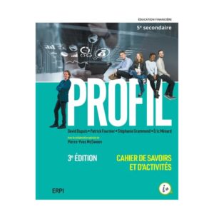 Profil - Éducation financière - 5e secondaire